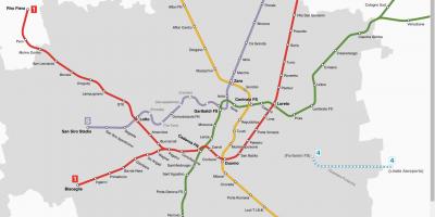 Atm milano tramvay haritası 