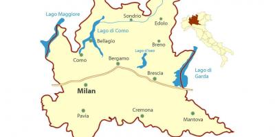 Milan 1 blok harita 