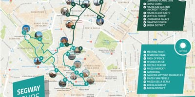 Milano yürüyüş turu göster