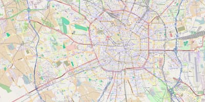 Milano Leonardo tren istasyonu haritası 