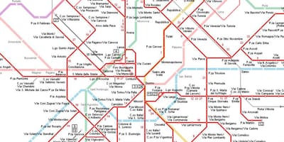 Tramvay harita milan ıtaly